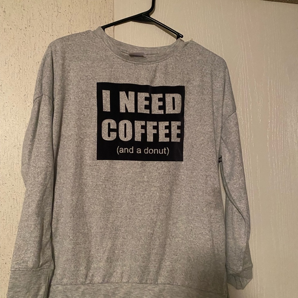 Secret Treasures Light Gray Sweatshirt
